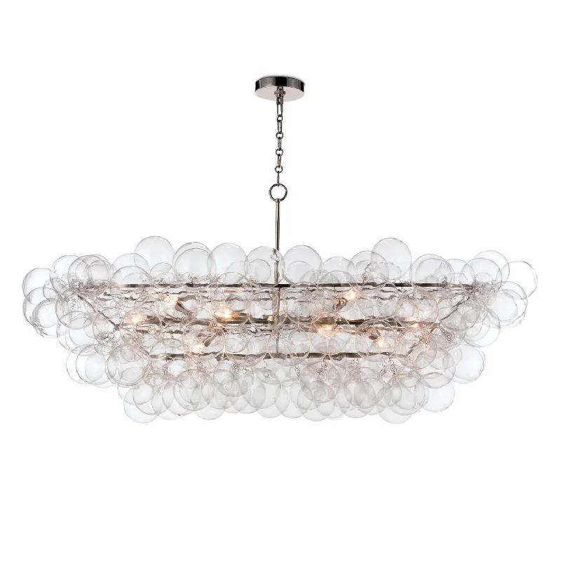 Modern Minimalist Ceiling Lights for Contemporary InteriorsRegina Andrew Bubbles 16-1381CLR Pendant Light - Brushed Nickel