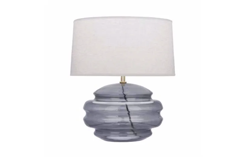 rustic farmhouse table lamps for cozy kitchensRobert Abbey Horizon Glass Accent Lamp