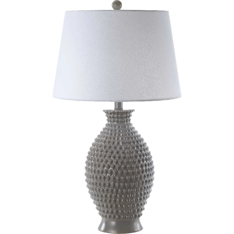 glass table lamps with a frosted surface for soft light diffusionRomina Table Lamp Gray (Set of 2) glass table lamps with a frosted surface for soft light diffusionRomina Table Lamp Gray (Set of 2)