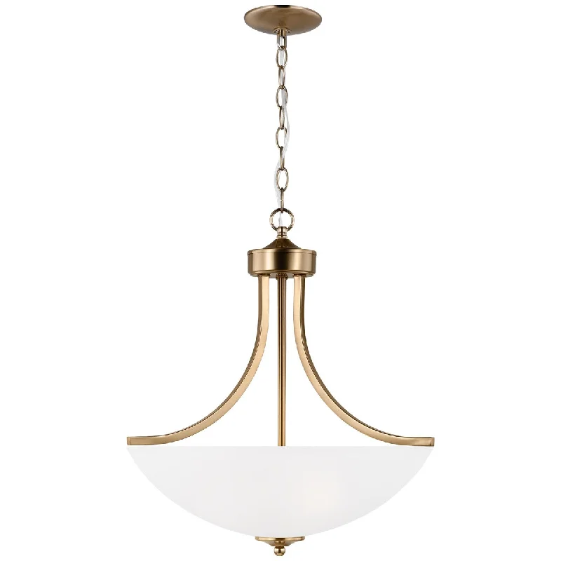 Rustic Ceiling Lights with Reclaimed Wood and Distressed FinishesSea Gull Lighting Geary 3-Light Pendant without Bulb