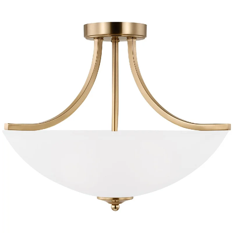 Japanese - Inspired Ceiling Lights with Shoji - Screen - like DiffusersSea Gull Lighting Geary 3-Light Semi-Flush Pendant without Bulb Japanese - Inspired Ceiling Lights with Shoji - Screen - like DiffusersSea Gull Lighting Geary 3-Light Semi-Flush Pendant without Bulb