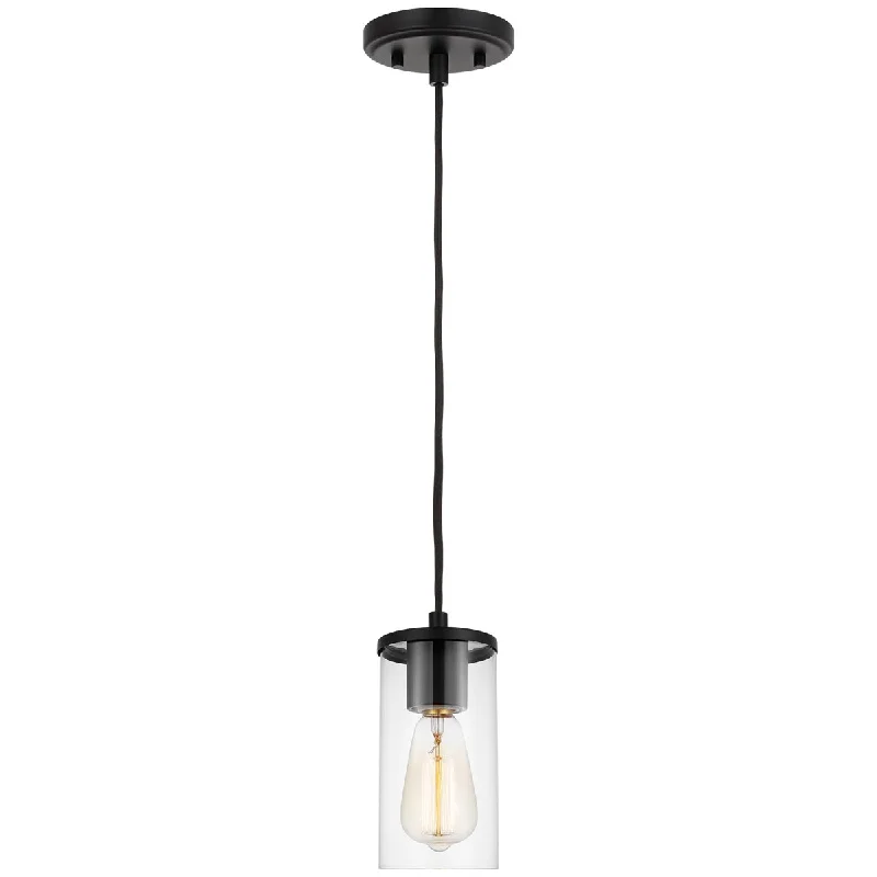 Rustic Ceiling Lights with Reclaimed Wood and Distressed FinishesSea Gull Lighting Zire 1-Light Mini-Pendant
