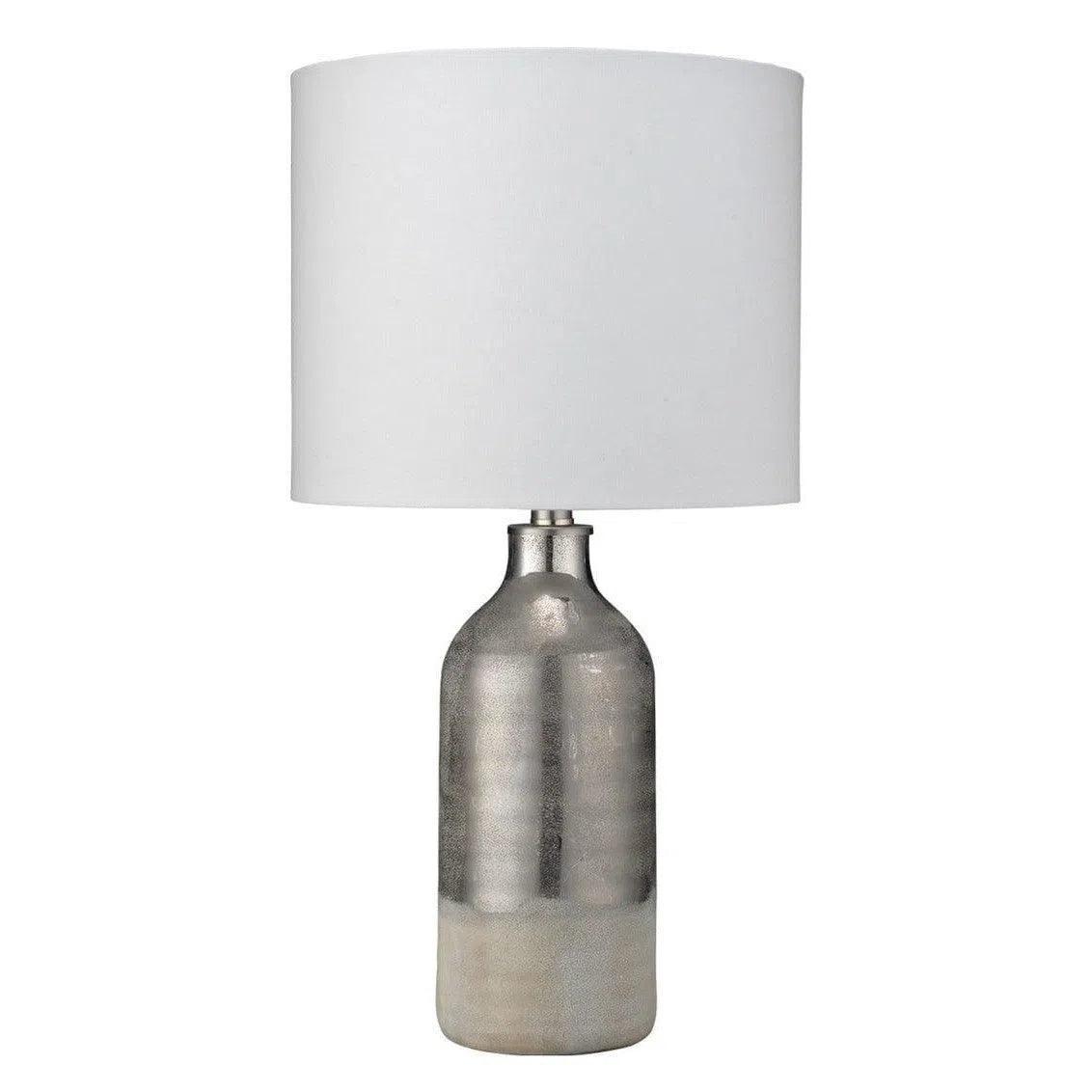 mid century modern table lamps with iconic designs for a stylish studySilver Ceramic Varnish Table Lamp