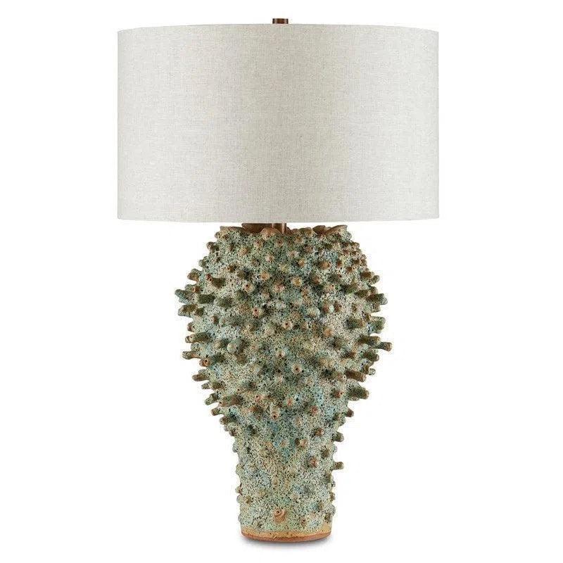 leather table lamps with a distressed texture for a rugged charmSunken Green Sea Urchin Green Table Lamp leather table lamps with a distressed texture for a rugged charmSunken Green Sea Urchin Green Table Lamp