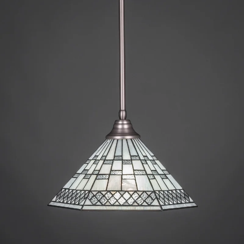 Metal Ceiling Lights in Brass, Copper, Stainless Steel, and IronToltec Any 26-bn-910 Pendant Light - Brushed Nickel
