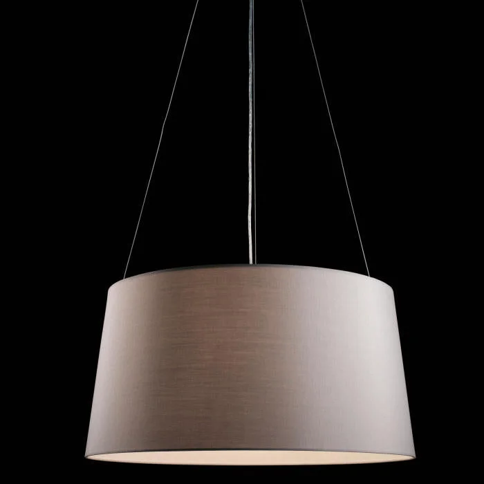 Chinese - Style Ceiling Lights with Red Lantern - Inspired DesignsTripod pendant with white, ecru or mocha shade by Kundalini