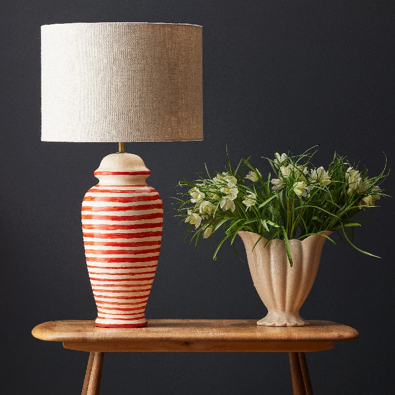 marble table lamps with a luxurious veined pattern for high end decorWaldo table lamp with vermillion stripes marble table lamps with a luxurious veined pattern for high end decorWaldo table lamp with vermillion stripes