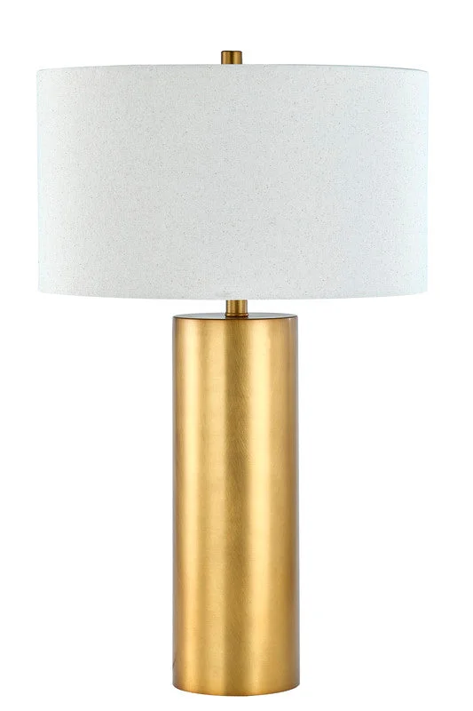 leather table lamps with a distressed texture for a rugged charmZenith Brass Table Lamp